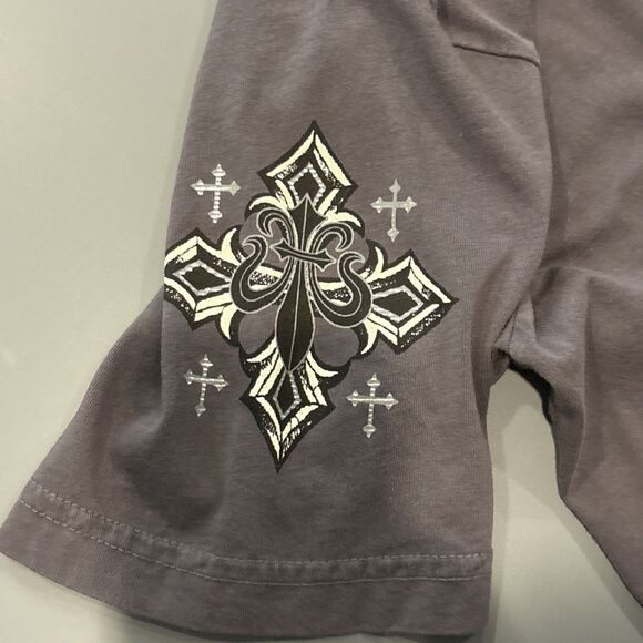 ‼️🔥CRAZY Y2K ARCHAIC AFFLICTION Grey Affliction T-shirt with bold design! 🔥‼️ - Picture 4 of 6